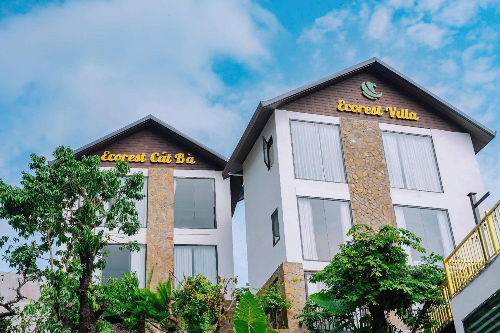 Ecorest Villa Cat Ba Chan Chau Exterior foto